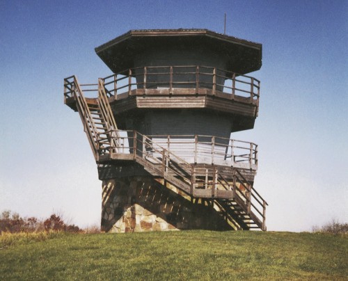 2007 - High Knob Tower destroyed in fire